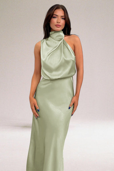 Flavia™ | Robe satinée glamour