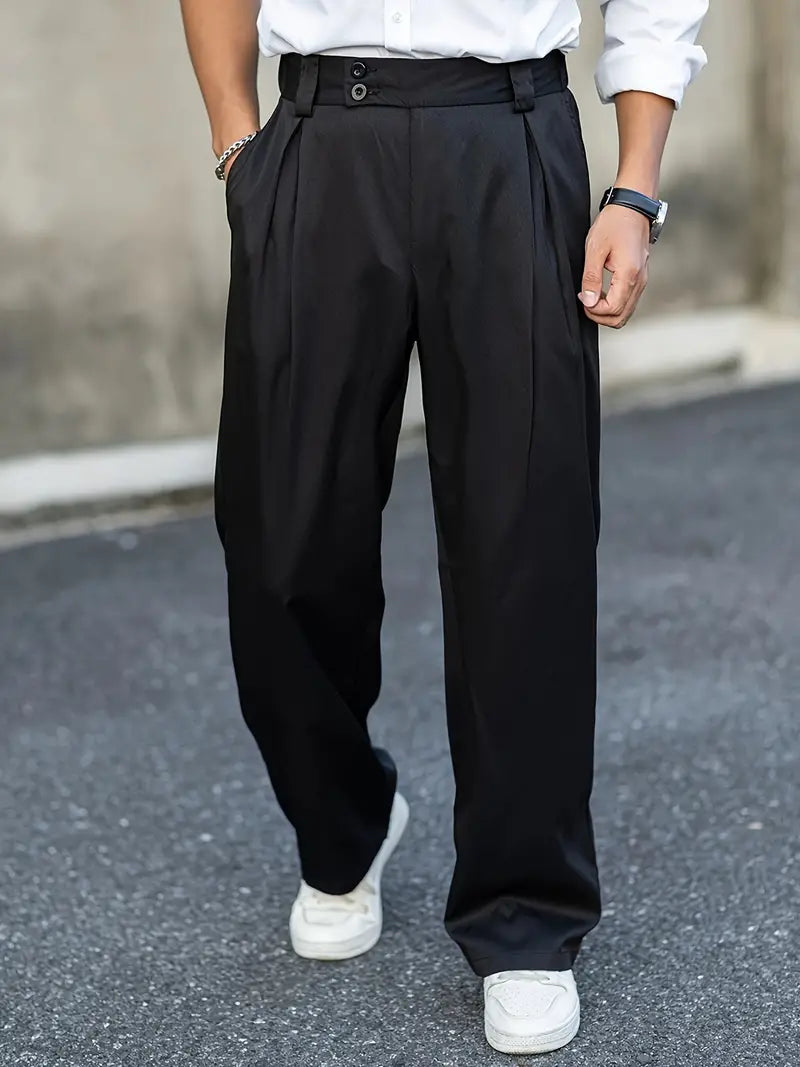 Gert | Pantalons Amples en Tissu Doux et Respirant, Confort Décontracté