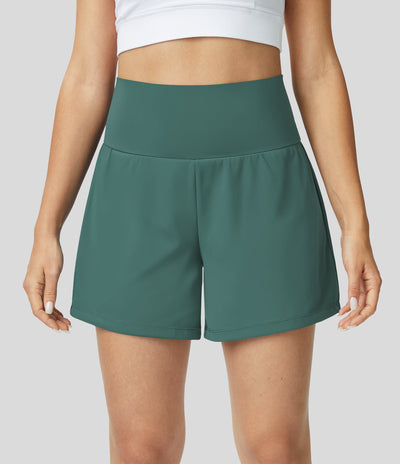 Margarethe  | Shorts de Yoga Design, Taille Haute, Matériau Respirant