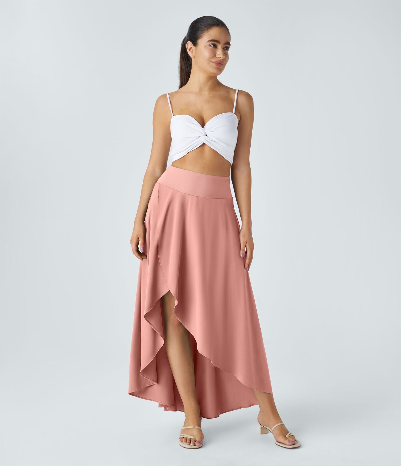 Natalia | Jupe Maxi Décontractée Fendue