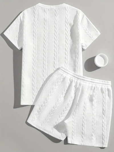 Ensemble homme en tricot – Confort ultime, style décontracté chic | Leroux Mode