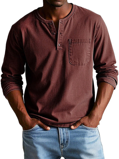Jean Paul™ | Chemise Vintage à Manches Longues