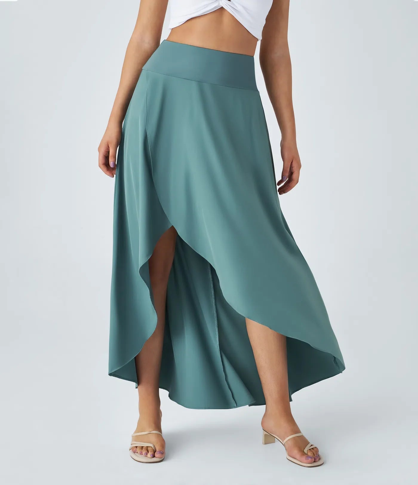 Natalia | Jupe Maxi Décontractée Fendue