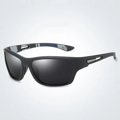 Jaxon | Lunettes de Soleil Sportives Polarisées, Protection UV400, Plastique et Titane