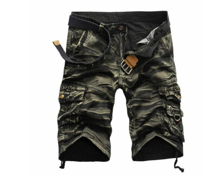 Stan – Shorts Cargo en Coton Lavé pour Homme
