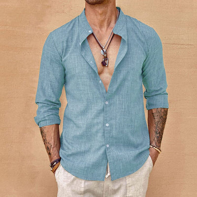 Eberhard | Chemise en lin et coton sans effort