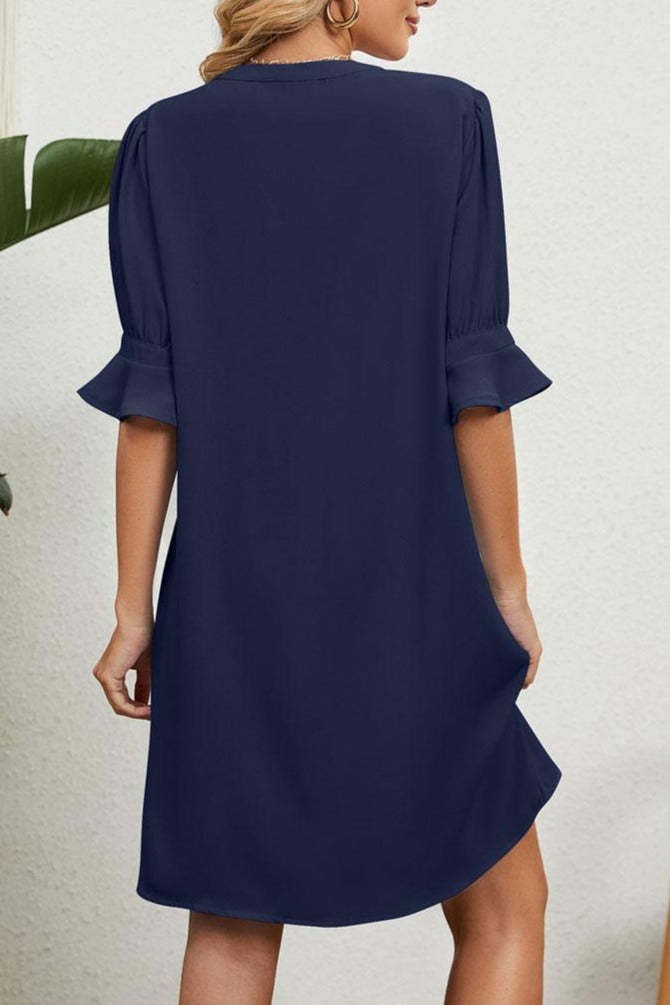 Emélie | Robe Élégante avec Décolleté en V