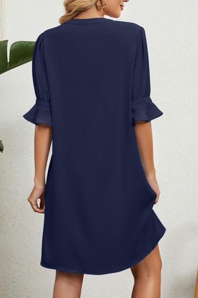 Emélie | Robe Élégante avec Décolleté en V