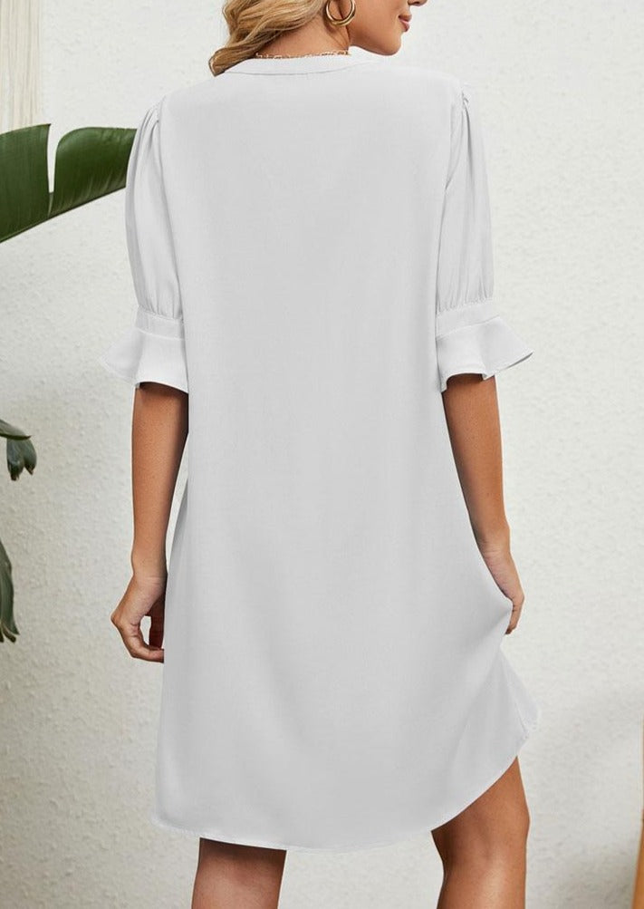 Emélie | Robe Élégante avec Décolleté en V