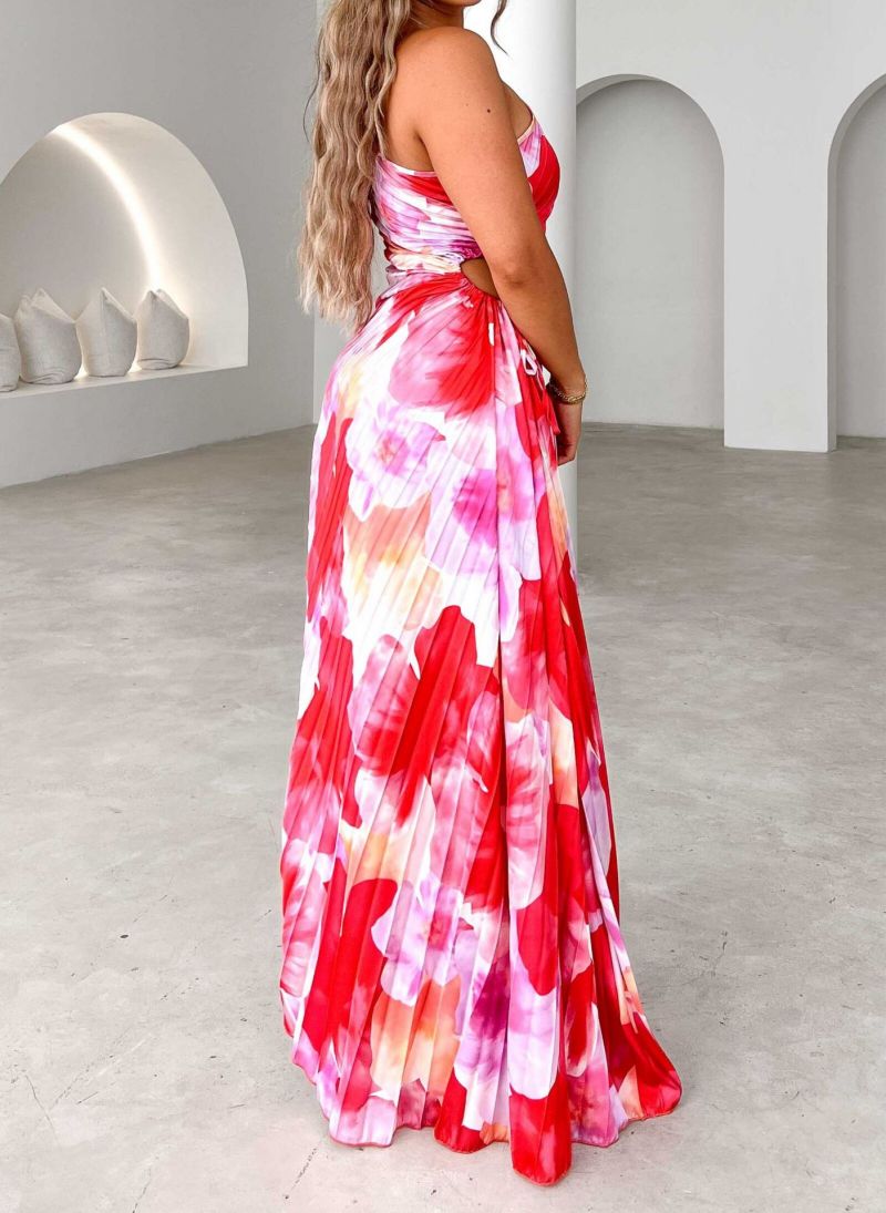 Katie | Robe d'Été Plissée ( Presque épuisée )