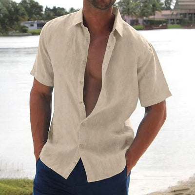 Jasper | Chemise décontractée en lin pour homme