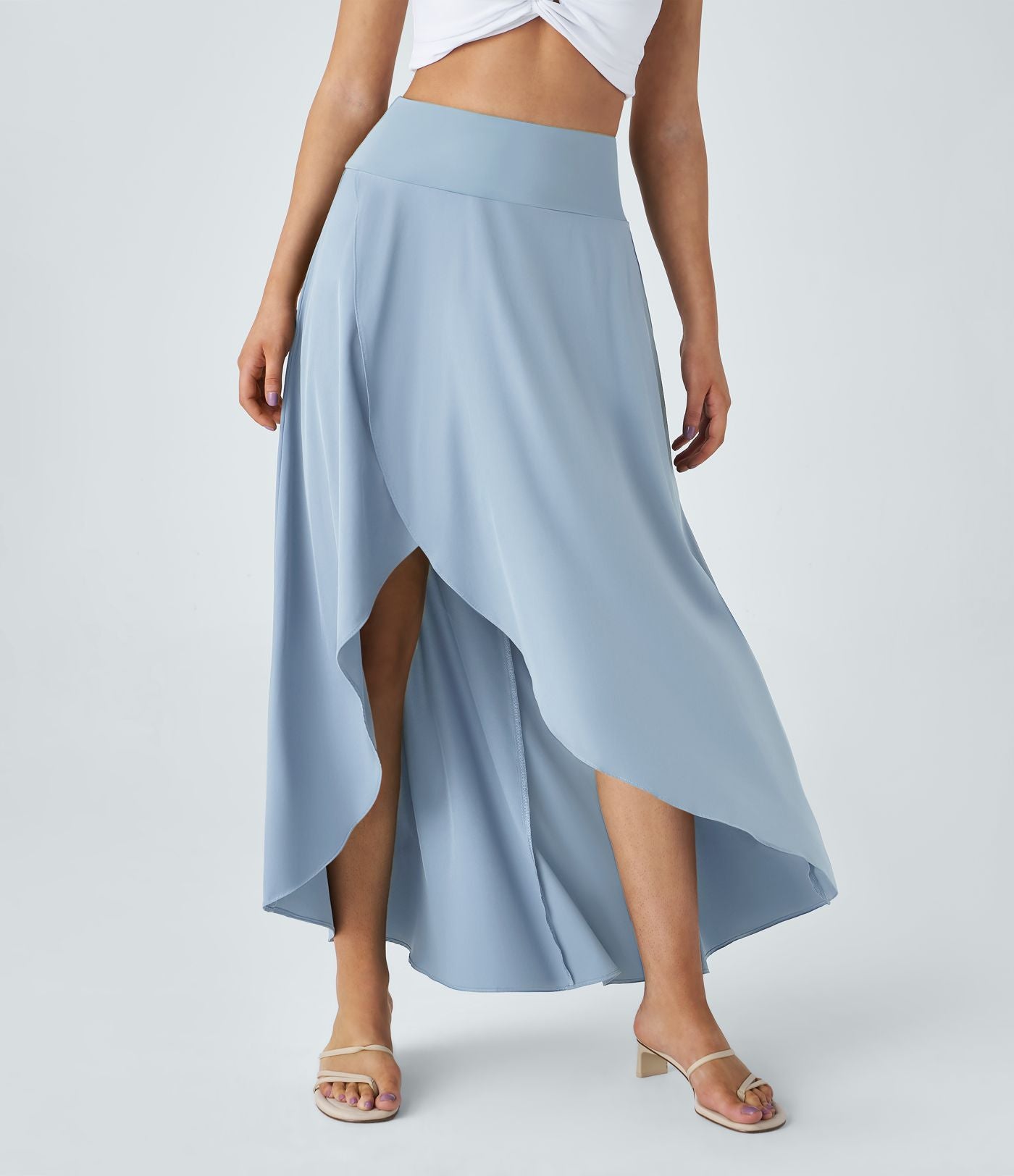 Natalia | Jupe Maxi Décontractée Fendue