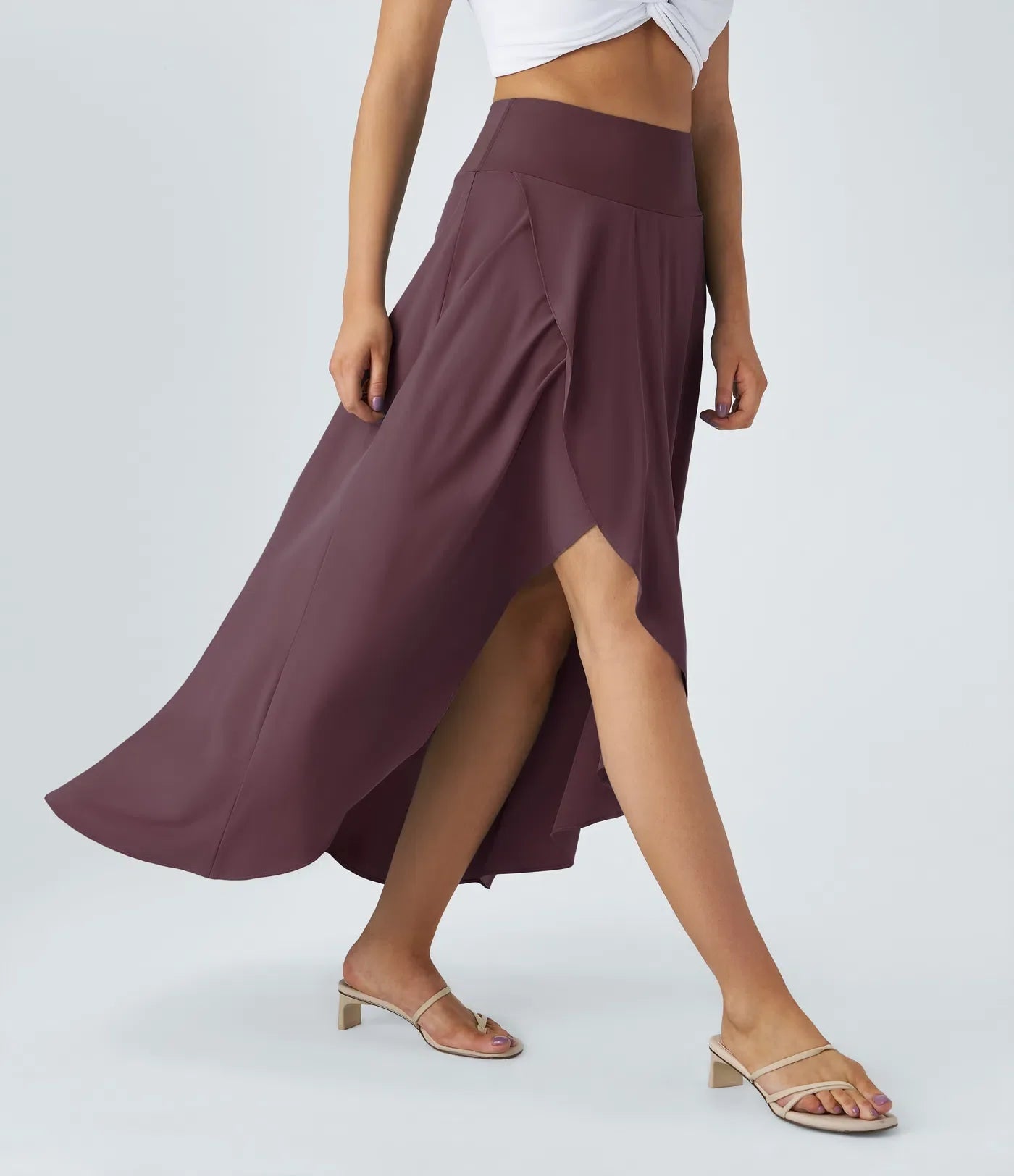 Natalia | Jupe Maxi Décontractée Fendue