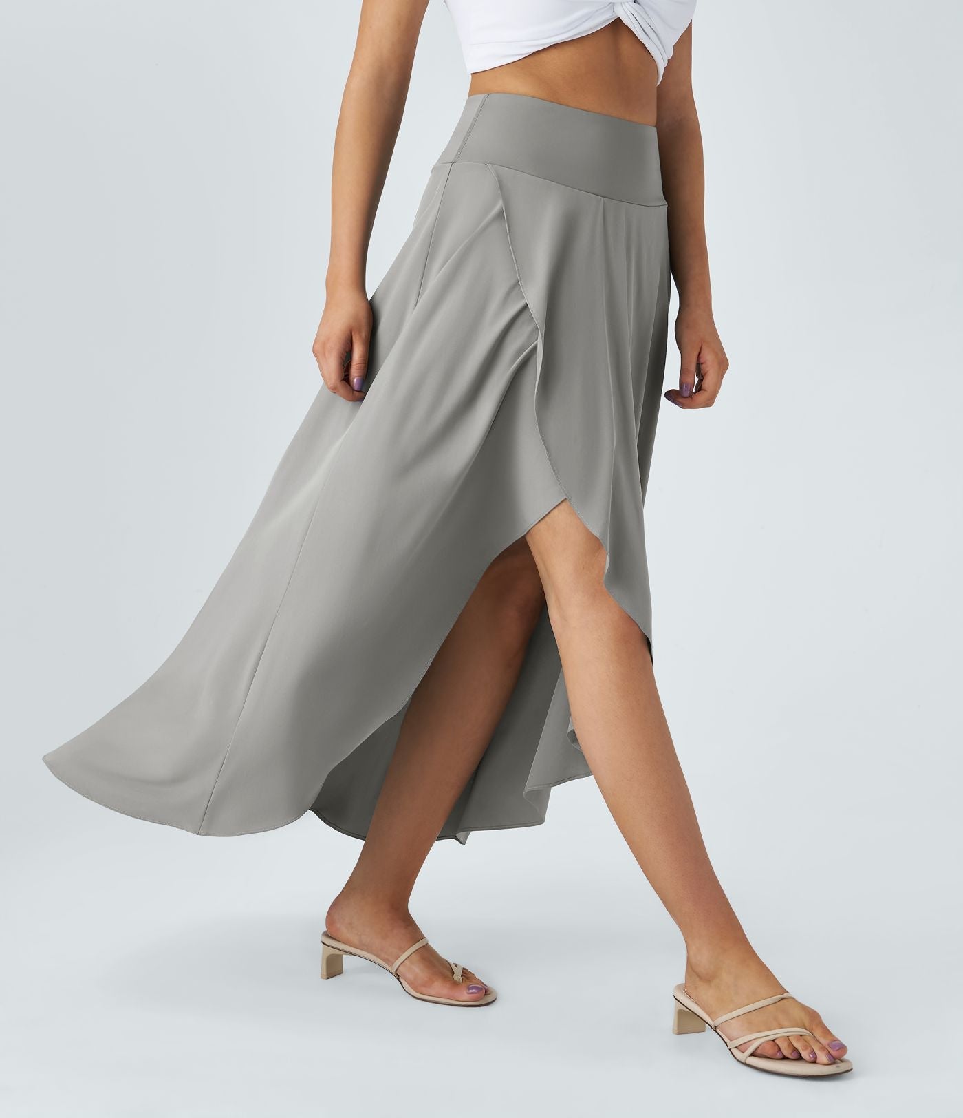 Natalia | Jupe Maxi Décontractée Fendue