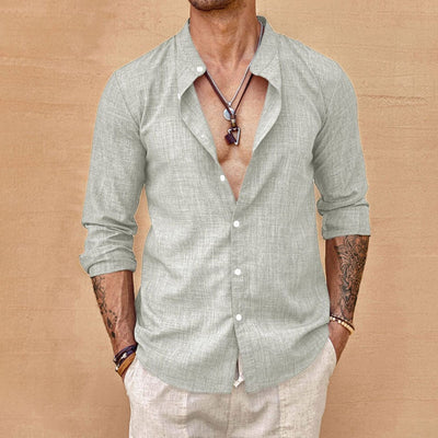 Eberhard | Chemise en lin et coton sans effort
