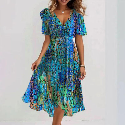 Robe d’été élégante au style raffiné et léger