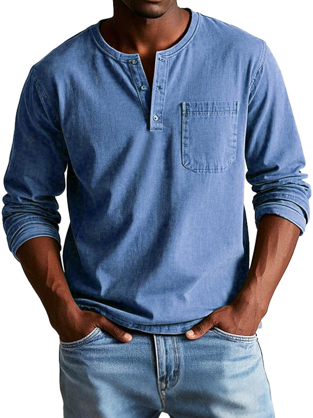 Jean Paul™ | Chemise Vintage à Manches Longues
