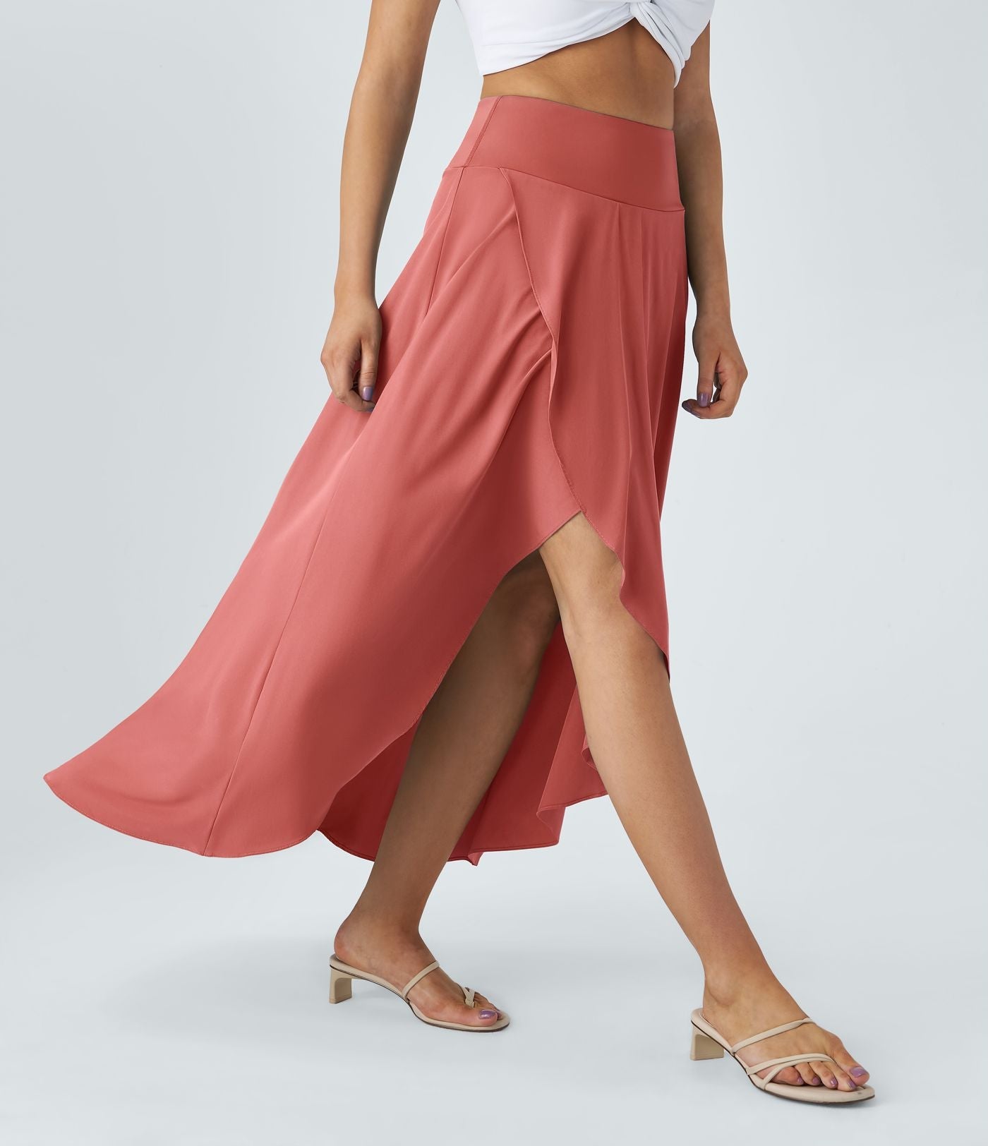 Natalia | Jupe Maxi Décontractée Fendue