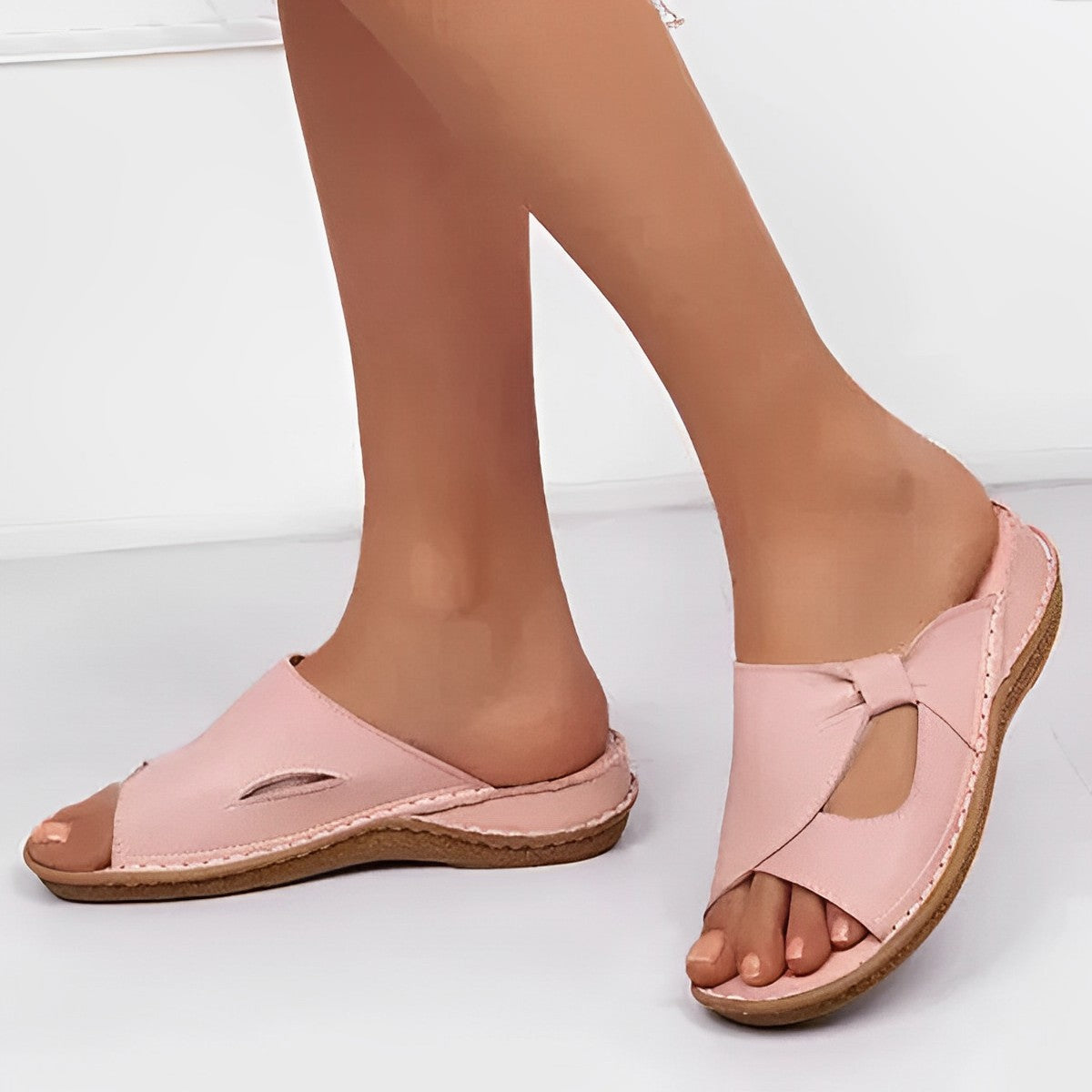 Sandales orthopédiques en cuir | Respirantes et confortables