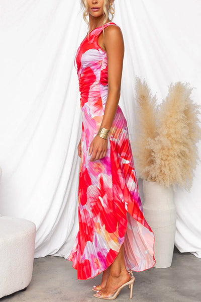 Katie | Robe d'Été Plissée ( Presque épuisée )