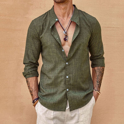 Eberhard | Chemise en lin et coton sans effort
