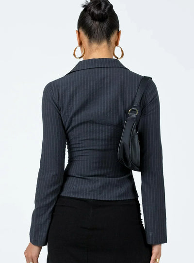 Vespera Pinstripe | Blouse