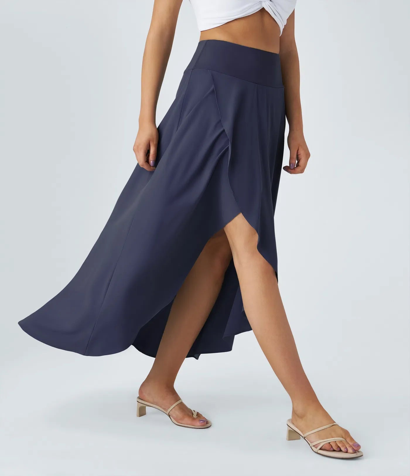 Natalia | Jupe Maxi Décontractée Fendue