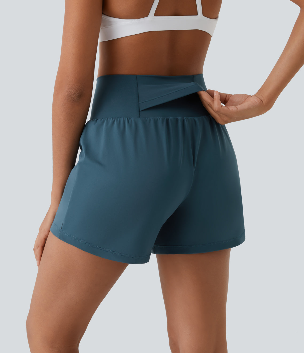 Margarethe  | Shorts de Yoga Design, Taille Haute, Matériau Respirant