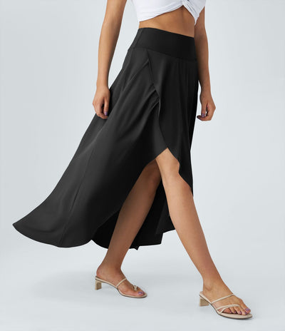 Natalia | Jupe Maxi Confortable Fendue