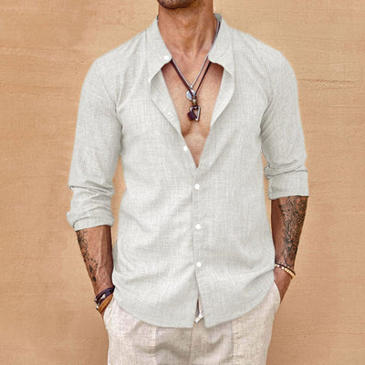 Eberhard | Chemise en lin et coton sans effort
