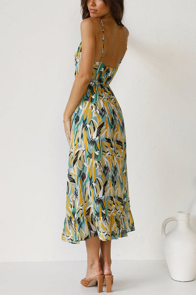 Robe midi Véronique en coton mélangé pour les vêtements de loisirs