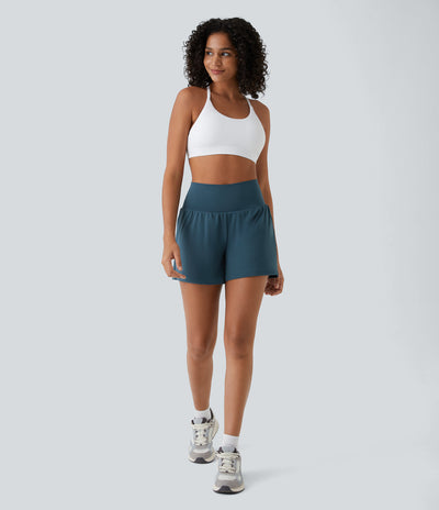 Margarethe  | Shorts de Yoga Design, Taille Haute, Matériau Respirant