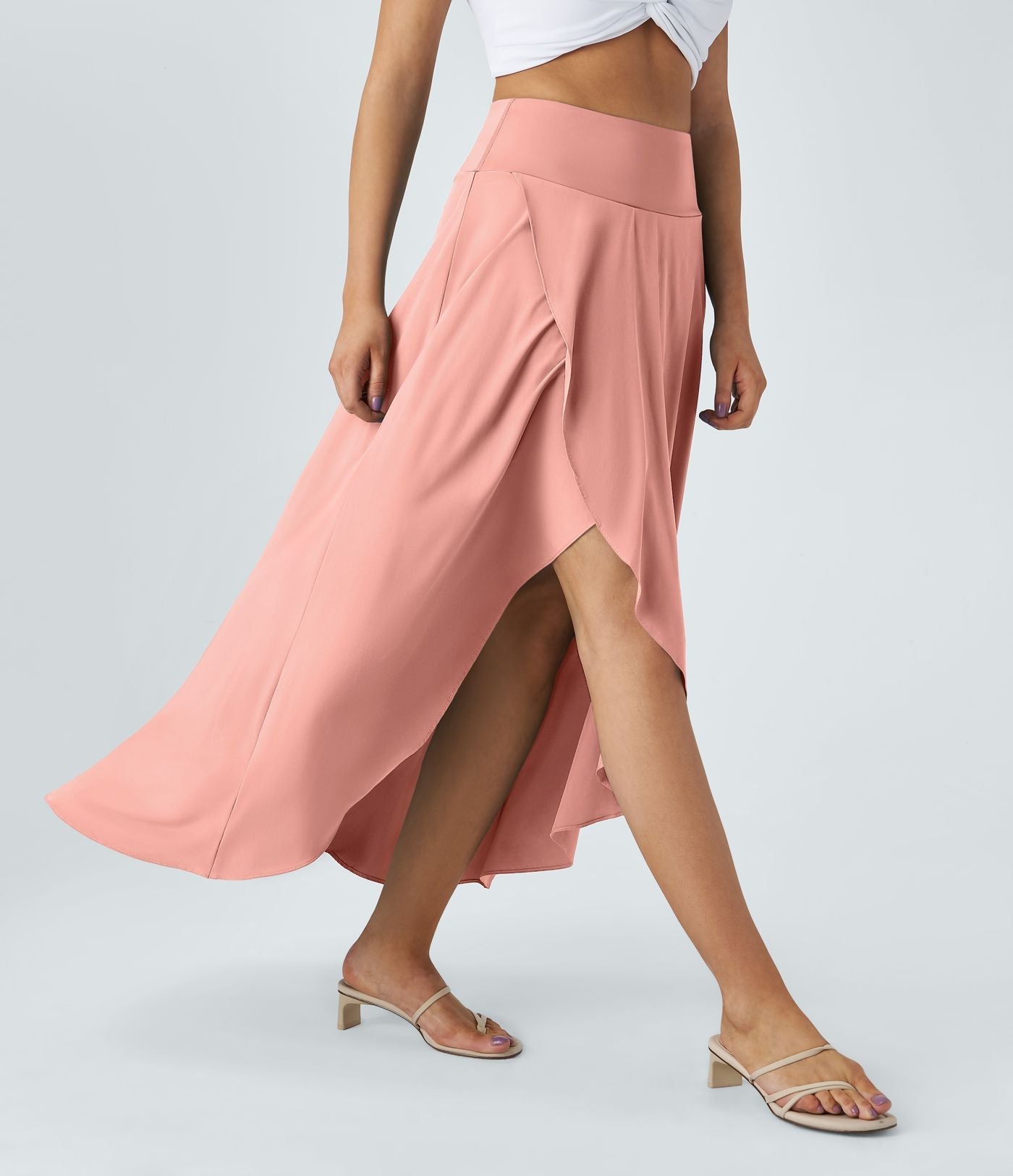 Natalia | Jupe Maxi Décontractée Fendue