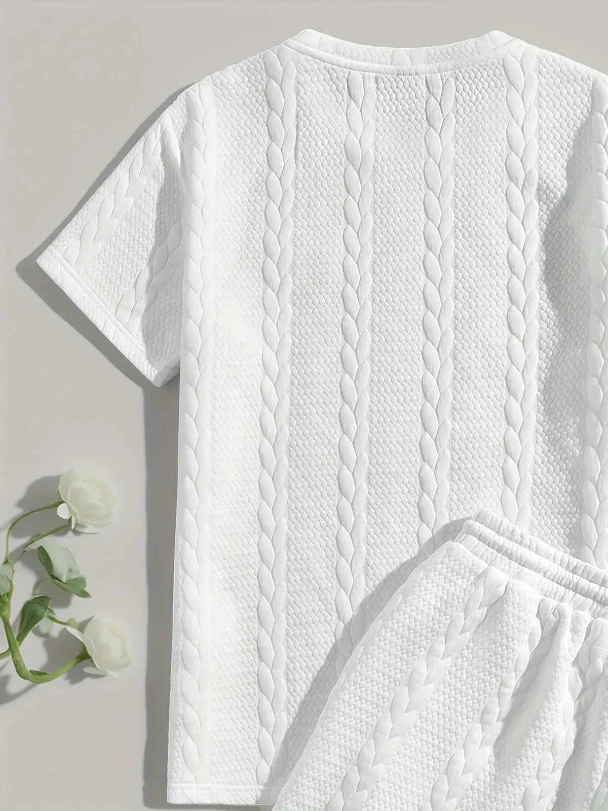 Ensemble homme en tricot – Confort ultime, style décontracté chic | Leroux Mode