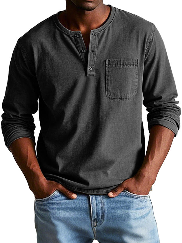 Jean Paul™ | Chemise Vintage à Manches Longues