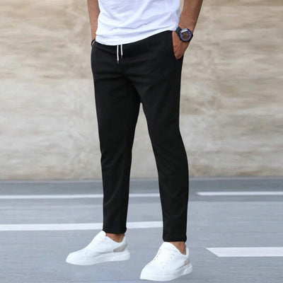 Pantalon jogger homme Oreste – Style décontracté chic – Coupe moderne et confortable – Leroux Mode