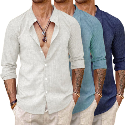 Eberhard | Chemise en lin et coton sans effort