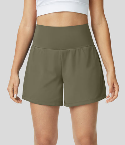 Margarethe  | Shorts de Yoga Design, Taille Haute, Matériau Respirant