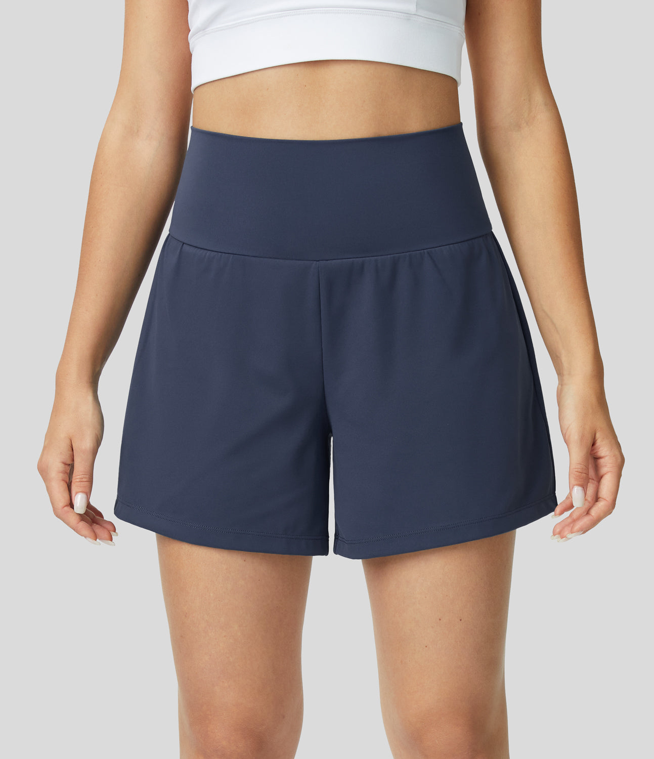 Margarethe  | Shorts de Yoga Design, Taille Haute, Matériau Respirant