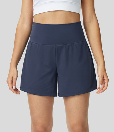 Margarethe  | Shorts de Yoga Design, Taille Haute, Matériau Respirant