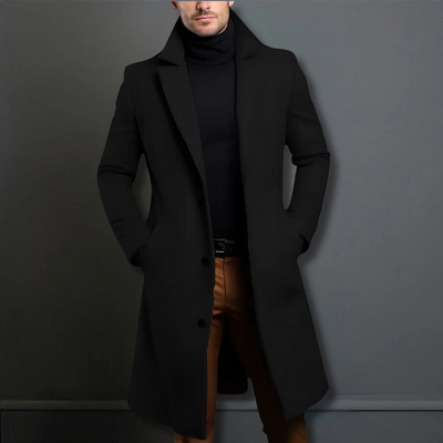 Manteau Classique Homme Ajusté