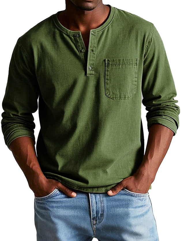Jean Paul™ | Chemise Vintage à Manches Longues