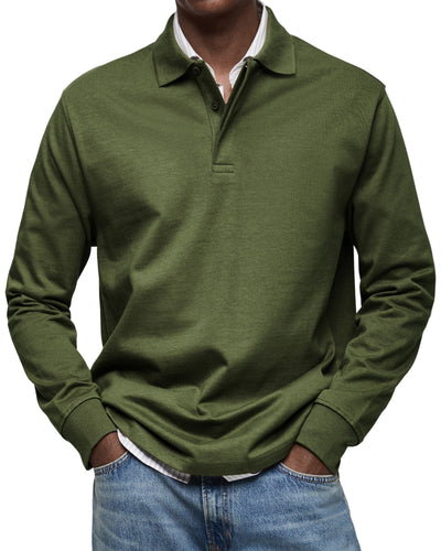 Etienne™ | Polo Manches Longues Casual