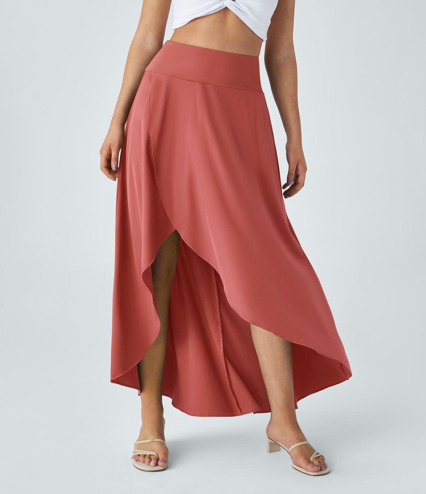 Natalia | Jupe Maxi Décontractée Fendue