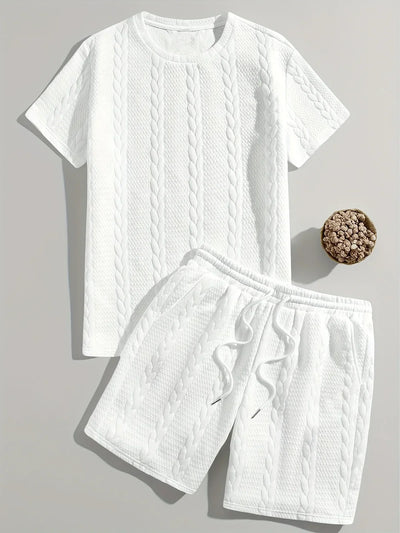 Ensemble homme en tricot – Confort ultime, style décontracté chic | Leroux Mode