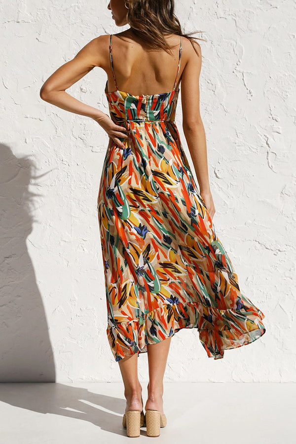 Robe midi Véronique en coton mélangé pour les vêtements de loisirs