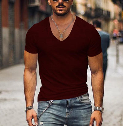 T-shirt homme ajusté – Slim fit respirant – Léger & confortable – Style moderne