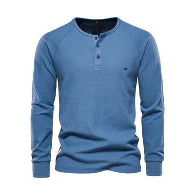 Chemise Homme à manches longues et col rond