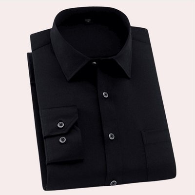 Alphonse - Chemise classique anti-rides pour hommes