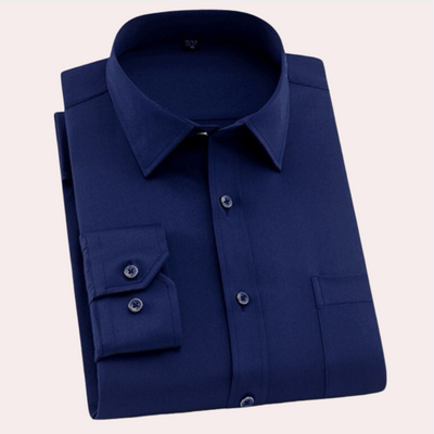 Alphonse - Chemise classique anti-rides pour hommes